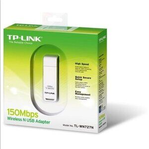 TP-Link TL-WN727N 150Mbps Wireless N USB Adapter With Easy Setup & Management